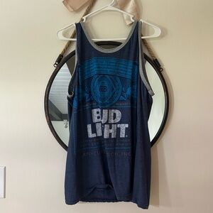 Bud Light Blue Tank Top